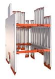 Kundel V-Panel Aluminum Slide Rail System (Spreaders Sold Separately) K562956 at Pollardwater