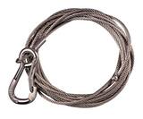 Thern 1/4 X 60 Stainless Steel CABLE Assembly W/ EYE TWS2560NE at Pollardwater