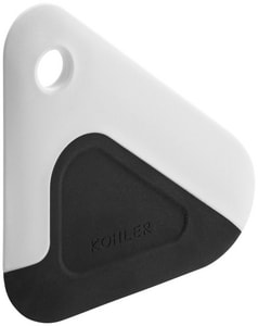 Dish Scraper in White
