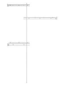 60 in. Closet Organizer in White