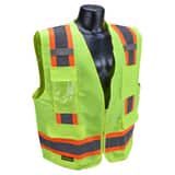 Radians Radwear® Safety Vest in Hi-Viz Green RSV622ZGT3X at Pollardwater