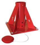 Thern Pedestal Upright Base-Paint for Thern 5PT10 Davit Crane T5BP10 at Pollardwater