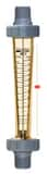 Blue-White Industries F-451 Series 1 in. 2 - 20 gpm FNPT Polysulfone In-Line Flowmeter with 316 Stainless Steel Guide Rod and Viton® O-Ring BF451002LHN at Pollardwater