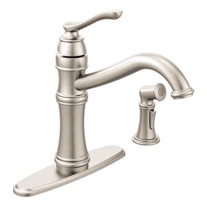 Moen Belfield™ 1.5 gpm 4-Hole Kitchen Sink Faucet with ...