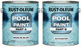 Rust-oleum 2-Gang Epoxy Pool Paint in Marlin Blue R267940