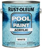 Rust-oleum 1-Gang Acrylic Pool Paint in White R269354