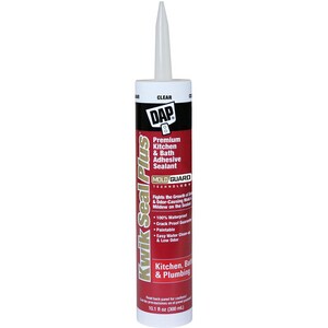 10.1 oz. Kitchen & Bath Antimicrobial Adhesive Sealant in Clear