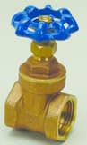 PROFLO® PFXT300 2-1/2 in. Brass Standard Port Threaded Gate Valve PFXT300L at Pollardwater