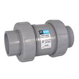 Hayward TC Series 2 in. Plastic FNPT x Socket Weld Ball Check Valve HTC10200STE at Pollardwater