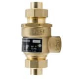 Watts Series 9D 1/2 x 1/2 in. Bronze Union Sweat x Socket Weld Dual Check Valve with Atmospheric Vent W9DSM3D at Pollardwater