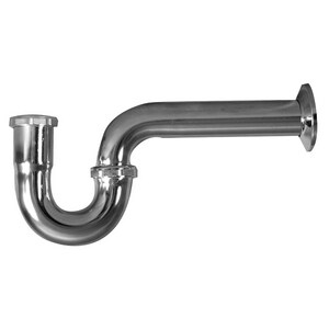 1-1/2 in. Brass P-Trap