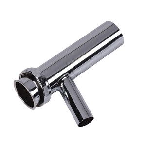 1-1/2 x 6 in. Brass Hose and Clamp Branch Tailpiece
