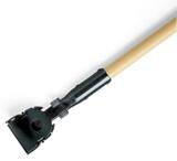 Rubbermaid 60 in. Wood Snap-on Dust Mop Handle NFGM116000000 at Pollardwater