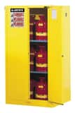 Justrite Sure-Grip® EX 60 gal Classic Self Close Safety Cabinet J896020 at Pollardwater