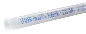 1/2 in. x 300 ft. PEX-A Tubing Coil in White with Blue Print