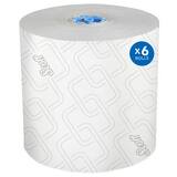Scott® Pro™ 1150 ft. High Capacity Hard Roll Towel in White with Blue Color Core (Case of 6) K25702 at Pollardwater