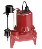 Liberty Pumps LE40 Series 142 gpm 4/10 hp Cast Iron Submersible Sewage Pump with Vertical Float Switch LLE41AV at Pollardwater