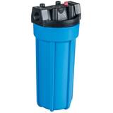 Watts PWHP Series 3/4 in. Inlet/Outlet 2-1/2  in. X 10  in. Commercial Filter Housing Blue WPWHP10COM34BPR at Pollardwater