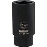 DEWALT 1 x 1/2 in. 6 Point Chrome Vanadium Steel Drive Deep Impact Socket DDWMT74659OSP at Pollardwater