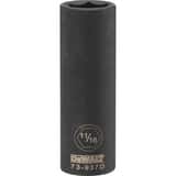 DEWALT 11/16 x 1/2 in. 6 Point Chrome Vanadium Steel Drive Deep Impact Socket DDWMT73937OSP at Pollardwater