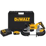 DEWALT Max® XR 20-3/4 in. Cordless Deep Cut Lithium-Ion Band Saw Kit DDCS374P2 at Pollardwater