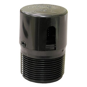 1-1/2 in. ABS Air Vent in Black