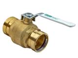 FNW® Figure X432 LF Brass Full Port Press Ball Valve FNWX432AXLCL at Pollardwater