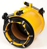 Romac Industries Alpha XL™ OD Tube Fusion Bonded Epoxy Ductile Iron Coupling with Stainless Steel Hook and Rubber Gasket RALPHAA510XL at Pollardwater