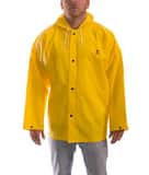 Tingley DuraScrim™ Size L Plastic Hooded Jacket in Yellow TJ56107LG at Pollardwater