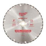 Milwaukee® 7 STEELHEAD METAL CUTTING DIAMOND BLADE M49937820 at Pollardwater