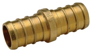2 x 1 in. Brass Barbed Coupling