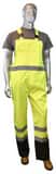 Radians Radwear™ Reflectivz™ L Size Polyester Rain Bib in Hi-Viz Green RRW30ES1YL at Pollardwater