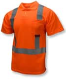 Radians Radwear™ XL Size Polyester Birdseye Mesh Moisture Wicking T-shirt in Hi-Viz Orange RST122POSXL at Pollardwater