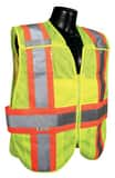 Radians Radwear™ Polyester Class 2 Adjustable Safety Mesh in Hi-viz Green RSV242ZGMML at Pollardwater