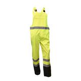 Radians Radwear™ Reflectivz™ Class E Hi-Vis Oxford Rain Bib Pants, Hi-Vis Lime, XL RRW30ES1YXL at Pollardwater