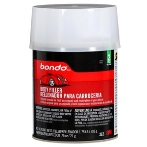 1 Quart Lightweight Sandable Body Filler for use on Wood, Metal, Fiberglass, Masonry and Concrete