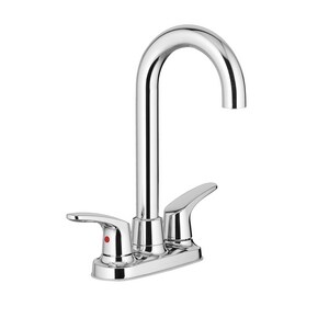 Two Handle Centerset Bar Faucet in Polished Chrome