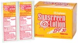 ERB Safety 30 SPF Sunscreen Lotion (Box of 25) E28856 at Pollardwater