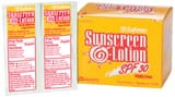 ERB Safety 30 SPF Sunscreen Lotion (Box of 25) DWEL28856 at Pollardwater