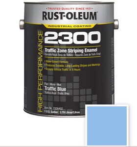 1 gal Semi-Gloss Traffic and Striping Paint in Gloss Blue