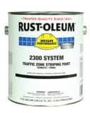 Rust-Oleum® Flat Black Traffic Zone Striping Paint R246774 at Pollardwater