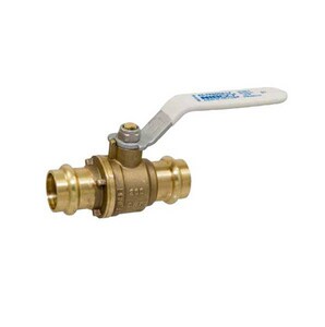 1 in. DZR Copper Alloy Full Port Press 250# Ball Valve