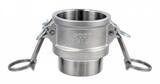 FNW® Coupler x MNPT Aluminum Adapter with Brass Arm, Rubber Gasket and Steel Pin, Pull Ring and Safety Pin FNWCGBALP at Pollardwater