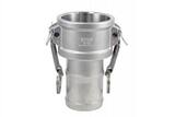 FNW® 2 in. Female Coupler x Barbed Hose Shank Aluminum Adapter FNWCGCALK at Pollardwater