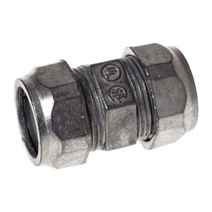 1/2 x 1/2 in. Die Cast Zinc Compression Coupling
