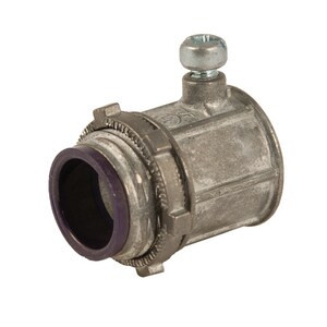 1/2 x 1/2 in. Insulated Die Cast Zinc Set Screw Connector