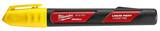 Milwaukee® Inkzall™ 6-9/100 x 93/100 x 79/100 in. Plastic Liquid Paint Marker in Yellow M48223721 at Pollardwater