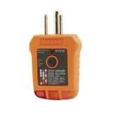 Klein Tools 110/125V GFCI Receptacle Tester KRT210 at Pollardwater