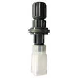 Pulsafeeder Bulkhead Fitting Bulkhead Fitting - 1/2 In. OD Tube Connection PVC/EPDM P26859 at Pollardwater