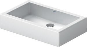 23-5/8 in. Drop-in or Wall Mount Rectangular Ceramic Bathroom Sink in White